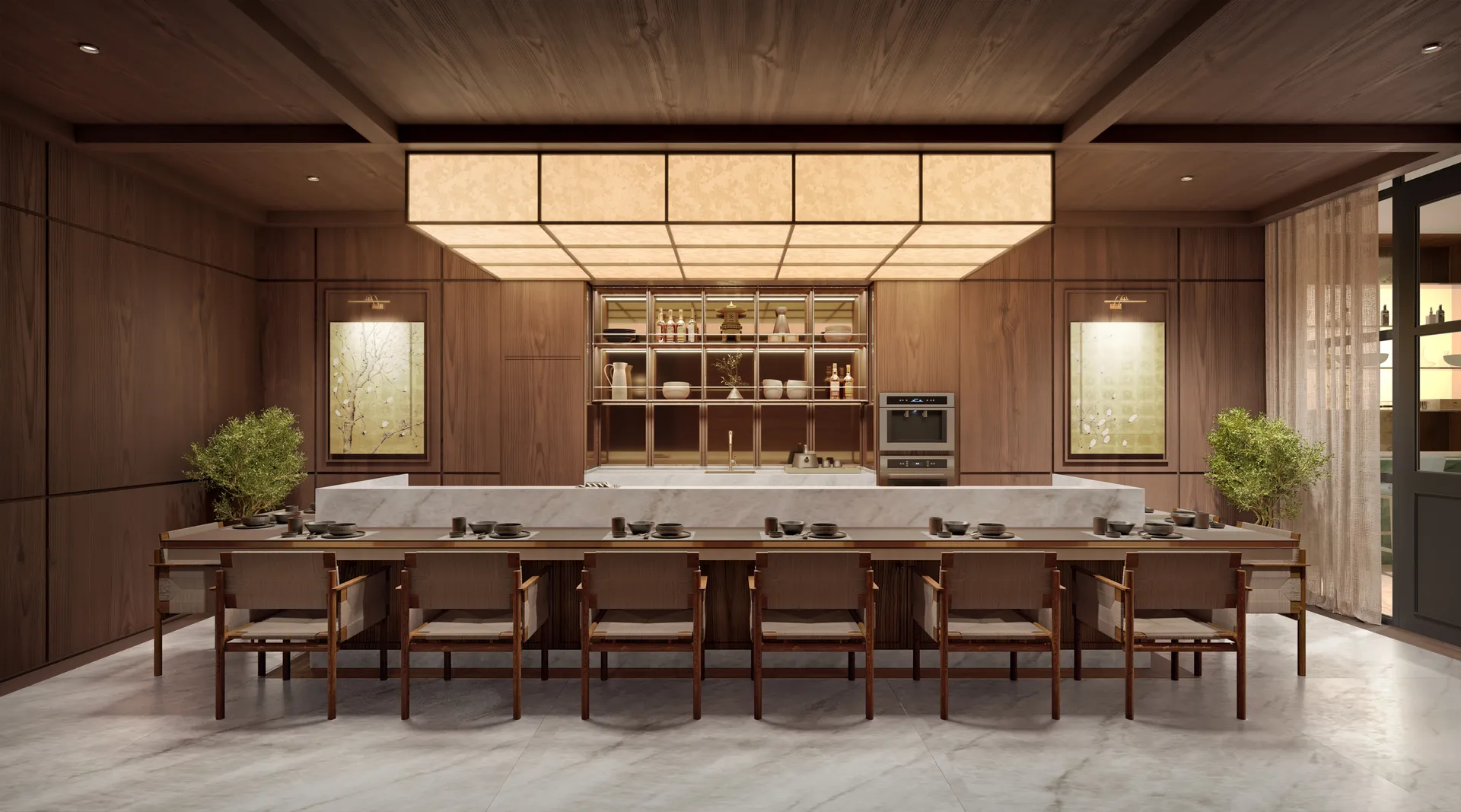 Espaço omakase
