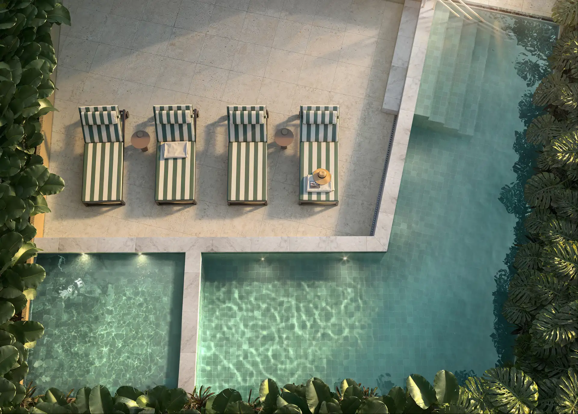 Piscina descoberta